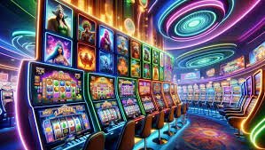 Bikini Paradise slot game interface on totosaja link showing tropical theme and spin controls